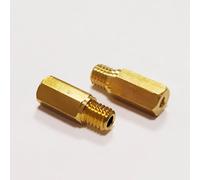 Carburetor Main Jet 5mmx0.8 Thread Hexagon Brass Injector Nozzle 80-128 Size Compatible With Automotive Motorcycle Parts OKO KOSO PE(SIZE 90)