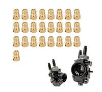 Carburetor Main Jet Kit, 55-115 M5 25pcs Carburetor Carb Main Nozzle Jet Set Replacement for Dellorto Carburetor PHBG