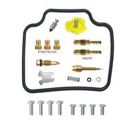 Carburetor Maintenance Kit Motorcycle Carburetor Rebuild Repair Kit For FX650 Float Diaphragm Parts Air Fuel Mixture Adjustment Screw Kits(Set 2)