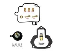 Carburetor Maintenance Kit Motorcycle Carburetor Rebuild Repair Kits For Warrior YFM350X 1987-2004 Diaphragm Gasket Vacuum Float Repair Kit(Set 4)