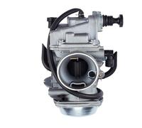 carburetor manifold TRX350 Carburetor compatible with for Honda Rancher 350 TRX350 atv 4 Stroke Carburetor with Black Throttle for Base Cover engine carburetor(TRX350)