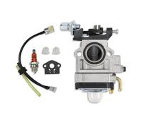 Carburetor Motorcycle Carb For CG430 For CG520 For BC430 For BC520 40-5 44-5 For 43cc Lawn Mower Carburetor Brush Cutter 2-Stroke Engine Carb(Style 2 kit 1)