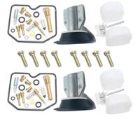 Carburetor Motorcycle Carburetor Repair Kit Float Plunger Diaphragm For Kawasaki GPZ305 BELT DRIVE 1991 1993 1994(D)