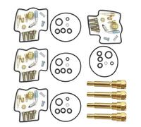 Carburetor Motorcycle Carburetor Repair Kit Fuel System Float Plunger Diaphragm FOR Ninja FOR ZX700 FOR ZX-7R 1996-2003 FOR ZX7R FOR ZX 700 Carbure(A)