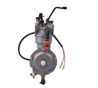 Carburetor Motorcycle Compatible With GX390 5KW 188F 190F 13HP Auto Choke Generator Dual Fuel Conversion Kit Generator Parts Replacement(Manual Choke)