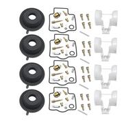 Carburetor Nozzle For ZZR400 ZZR 400 1990-2006 Carburetor Rebuild Pieces Replacement Set Float Diaphragm Parts Repair Tool Motorcycle Carb Kit