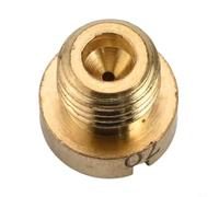 Carburetor Nozzles 10pcs M6 Brass Jets 70-95mm Kit for 17.5 Carb Main Jet Replacement Scooter Moped