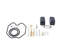 Carburetor Overhaul Kit, 18 Pieces Carburetor Repair Rebuild Kit Motorcycle Replacement Parts for PZ26 CG CG125 Carb carburetor accessories