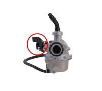 Carburetor PZ19 19mm With Right Or Left Side Hand Choke Compatible With 50 70 80 90 110 125 ATV Quad Dirt Bike Motorcycle(Left Hand Choke)