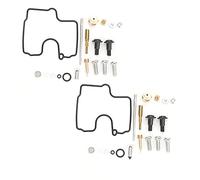 Carburetor Rebuild Kit 2 Sets Carb Carburetor Repair Rebuild Kit Carb Overhaul Fit for SV650/SV650S 1999-2002+sv650 carb rebuild kit