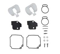 Carburetor Rebuild Kit 6L2-W0093-00 For Yamaha 2T Outboard 20 25 HP Boat Motor Engine Carb Repair Parts Replacement 18-7739