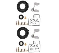 Carburetor Rebuild Kit Motorcycle Carburetor Repair Kit Diaphragm Float Cutoff Valve Compatible With Shadow VT1100 Carburettor Rebuild Kit