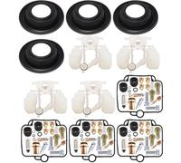 Carburetor Rebuild Kit Motorcycle Engine Diaphragm Carburetor Repair Kit Compatible With Suzuki For GSX400 For Impulse GK79A 1998 Rebuild Set