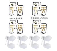 Carburetor Rebuild Repair Kit Motorcycle Carburetor Repair Kit For KAWASAKI ZZR600 ZZR 600 2005-2008 Float & Diaphragm Vacuum Valve Parts Carb Set(SET 3)