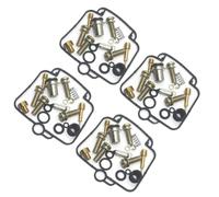 Carburetor Repair Kit 4 Set Metal Rubber Plastic Compatible With Suzuki GSX1100G 1991 1992 1993