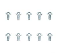 Carburetor Repair Kit Bolt Screw Compatible W/For Kawasaki Part 92154-2687 - High-Strength Silver Fastener for Motorcycle Engine Maintenance Repair - For Easy(10pcs)