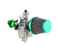 Carburetor Repair Kit Carb Carburetor For Predator 212cc 196cc For Coleman CT200U BT200X For Mini Bike KT196 Go Kart GX160 GX200 6.5hp Clone Engine Air Filter VM22(Green)