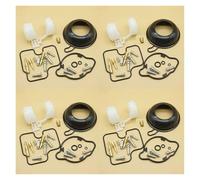 Carburetor Repair Kit Carb For CBF600 For CBF600S For CBF 600 For CBF 600S 2004 2005 2006 Carburetor Repair Kit Float Diaphragm Membrane(4 WHOLE SETS)