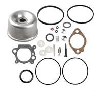 Carburetor Repair Kit Float Bowl for 498260 492495 796611 493640 Engine Models, Aluminum Replacement Compatible for Max Series 3.5 and 4, Quantum