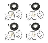 Carburetor Repair Kit Floating Needle Gasket With Vacuum Diaphragm For CB600F 1998-2006 Carburetor Replacement(4sets)