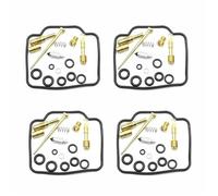 Carburetor Repair Kit For CB750 For NIGHTHAWK 1991-2003 Carb Spring Chamber Gasket Float Valve Needle 4 Sets Parts(Style 2)