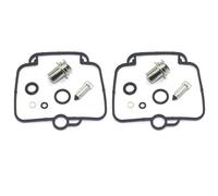 Carburetor Repair Kit For Polaris For Scrambler 500 4x4 2x4 1997-2009 Gasket Floating Needle Seat Parts Engine Carburettor Rebuild Fix Kit Replacement(Set 1)
