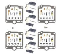 Carburetor Repair Kit For XJR 1300 XJR1300 SP 1998 1999 2000 2001 Carb Replacement Assembly With Float & Diaphragm Parts Engine Carburettor Rebuild Fix Kit Replacement(SET 4)