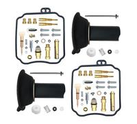 Carburetor Repair Kit Motorcycle Carb Float Diaphragm Aircut Throttle Screw Set Parts For V-STAR For DRAGSTAR For XVS650 Carbure(Repair and Plunger)