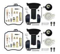Carburetor Repair Kit Replacement Motorcycle Carburetor Repair Kit For YA&MAHA V-STAR DRAGSTAR XVS650 Carb Float Diaphragm Aircut Throttle Screw Set Carb Repair Tool(SET 7)