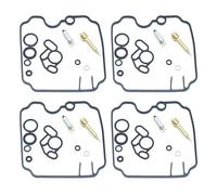 Carburetor Repair Motorcycle Carburetor Rebuild Kit For Y&amaha YZF750R YZF750 1993-1998 Repair Parts Plunger Vacuum Diaphragm Float Gasket Rebuild Parts(Color2)