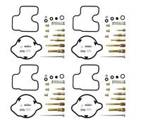 Carburetor Repair Motorcycle Carburetor Repair Kit For For CBR600F3 1995-1998 Carburettor Rebuild Rubber Float Needle Valve Gasket Rebuild Parts