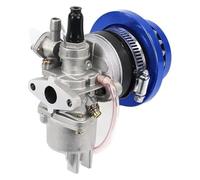 Carburetor Repair Set For 47cc 49cc For Mini Quad ATV Dirt Pocket Bike 2 Stroke Motorcycle Engine Carb Carburetor With Air Filter(Blue)