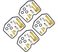 Carburetor Repair Tool Kit GSF600S, Motorcycle Carburetor Carb Rebuild Repair, 4 Set Carburettor Repair Kit, Engine Carb Rebuild Kit Carburettor Rebuild Fix Kit, for Suzuki GSF600 Bandit GSF 600 S