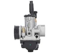 Carburetor Replacement, 21mm Metal Motorcycle Carburetor, Strong Power Fine Workmanship, Scooter, Air Fuel Mix Device with Carburetor Jets, Fits 2 Stroke Motorcycle