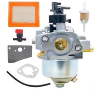 Carburetor Replacement for Lawn Mower Engines, 1 Set with Gaskets, Air Filter, Fuel Filter, Shut-Off Valve & Line, Direct Fit for XT675 and 1485368-S Models