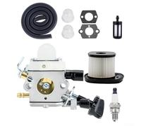 Carburetor Replacement for Stihl-BG86 SH86 SH86C BG86C Blower C1M-S261B 42411200616 4241-120-0616 Leaf Blower Carbs with Air Filter Spark-Plug Fuel Filter Kit