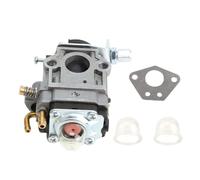 Carburetor Replacement Kit, Aluminum Carburetor Primer Bulb Gasket Set Kit Compatible for SCEWFIX TITAN TTL530GBC 43cc Brush Cutter