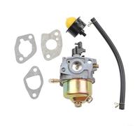 Carburetor Replacement Kit for GC-PM 46/1S GC-PM 51/2S HW HBM 46R Lawn Mower - Metal Construction with Gaskets Hose Pump Complete Assembly Silver
