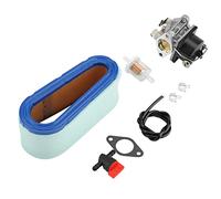 Carburetor Replacement Kit for OHV125 OHV130 OHV135 OV358EA Engine with Air Filter Fuel Line Gasket Shut-Off Valve
