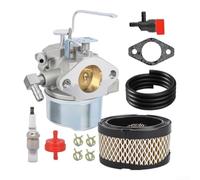 Carburetor, Replacement Kit HM80 HM90 HM100 Engine Parts for coleman | 640152 for 8HP-10HP Engines Complete Tune-Up Set for durable Metal Build Easy Install for Generator Snow Blower Repair Parts