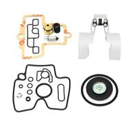 Carburetor Replaces Motorcycle Carburetor Repair Kit For Keihin FCR SX EXC FCR39 2001 K-TM400/520 Slant Body Motor Carburetor Set Tool Gasket Carb Rebuild Kit