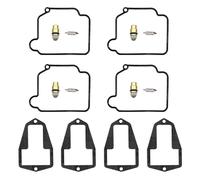 Carburetor Replaces Motorcycle Carburetor Repair Kit For Suzuki GSX-R 750 GSX-R750 1985-1987 With Piston Diaphragm Rebuild Parts Carb Rebuild Kit(Black 3)