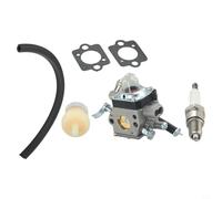 Carburetor Set for Wacker Bsfrom 50 to 2 Bs60 Through 2 Bs70 Through 2i Hda 242 252 Replaces Fuel Line Gasket Spark Filter Concrete Cut-Off Saw Parts