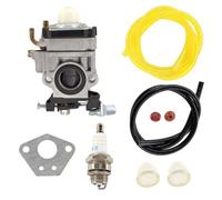 Carburetor Spark Plug Fuel Hose Line Kit for Hyundai HYBC5200 52cc 2-Stroke Petrol Grass Trimmer Brushcutter Carburettor