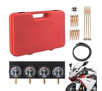 Carburetor Synchronizer Tool, Motorcycle Carburetor Adjust Kit, Durable Material Feature, Carb Synchronizer Adjustment Kit with Easy Installation, Highway Commuting Garage Outdoor