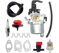 Carburetor Tune-up Kit For LCT 208cc Snow Blower Engine 03021 03022 20001367, 14-Piece Replacement Set with Gaskets Fuel Filter Primer-Bulb Lines, Durable Materials, Easy to Use, Professional G...