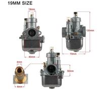 Carburetor Vergaser Carb Carburettor Compatible With BVF 16N1-11 Compatible with Simson S50 S51 S70 KR51 SR50 16mm 19mm 21mm Carby(16mm)