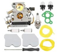 Carburetor With Air Filter Fuel Line For Husqvarna 235 235E 236 236E 240 Kampe Chainsaw Motorcycle Accessories
