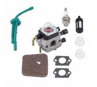 Carburetor with Air Filter Petrol Hose Set for STIHL FS55 FS55R FS55RC FS38 KM55 HL45 KM55R