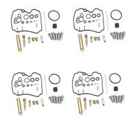 Carburetors Intake Manifolds For Y&amaha For FZX 250 FZX250 For Zeal 3YX Four-cylinder Carburettor Rebuild Repair Kit Motorcycle Needle Valve Gasket Screw(Color 1)